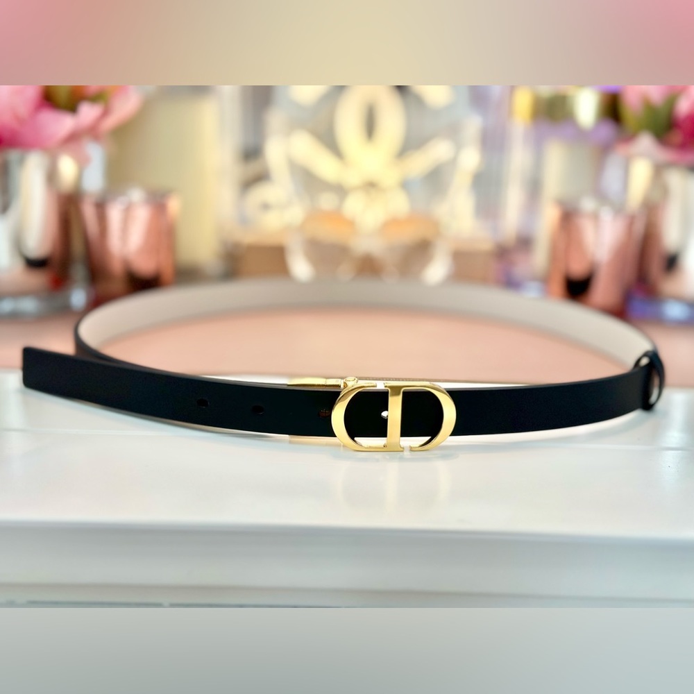 DIOR 30 MONTAIGNE REVERSIBLE BELT - Picture 3 of 4